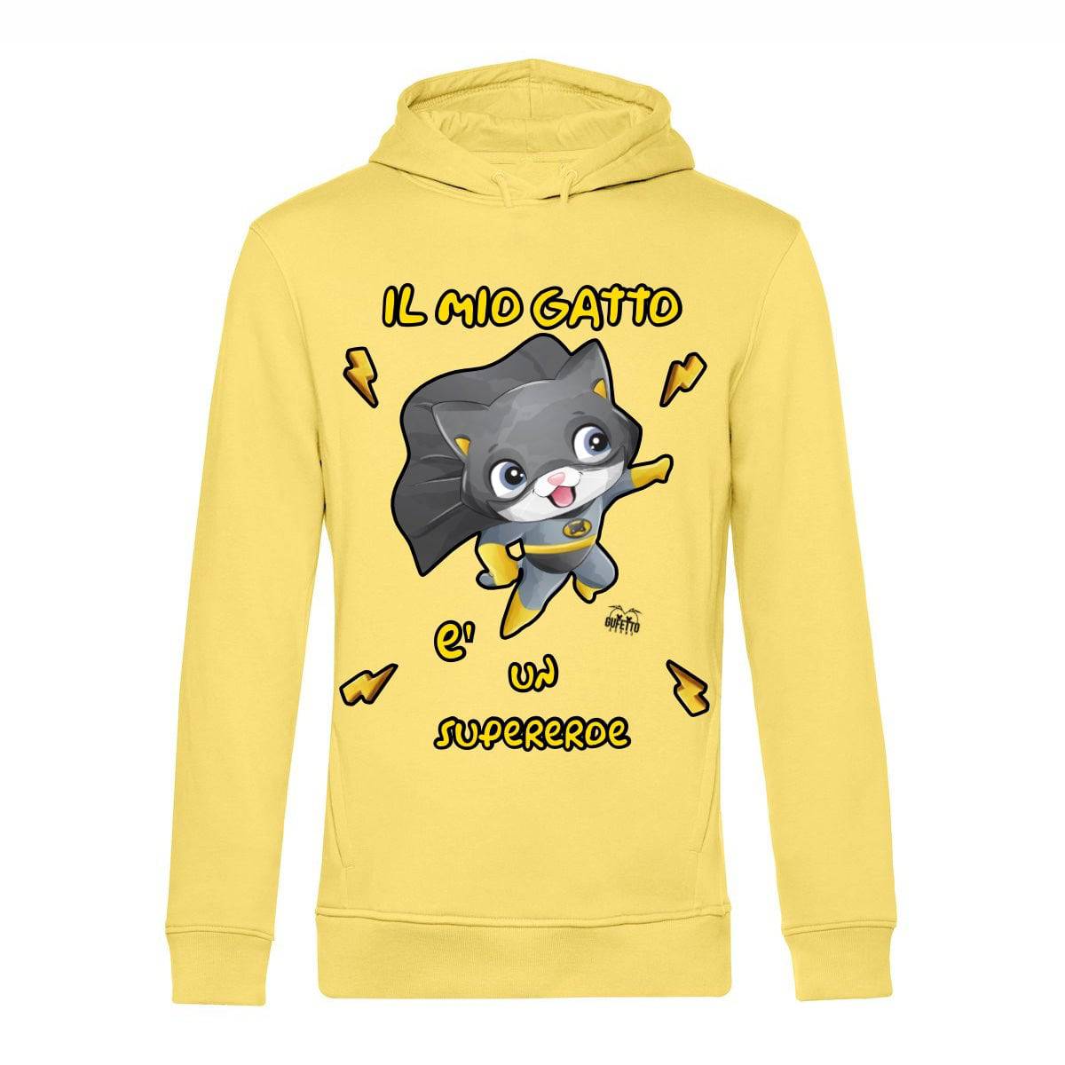 Felpa donna YELLOW Edition BATLEO ( L65342 ) - Gufetto Brand 