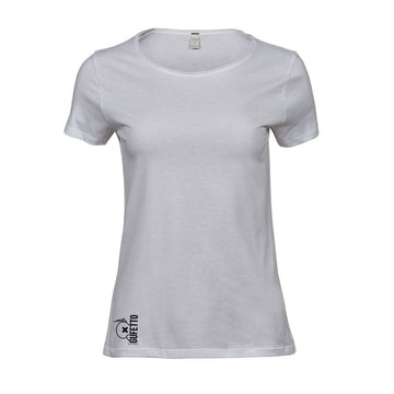 T-shirt Premium Donna Gufetto Brand Raw Edge