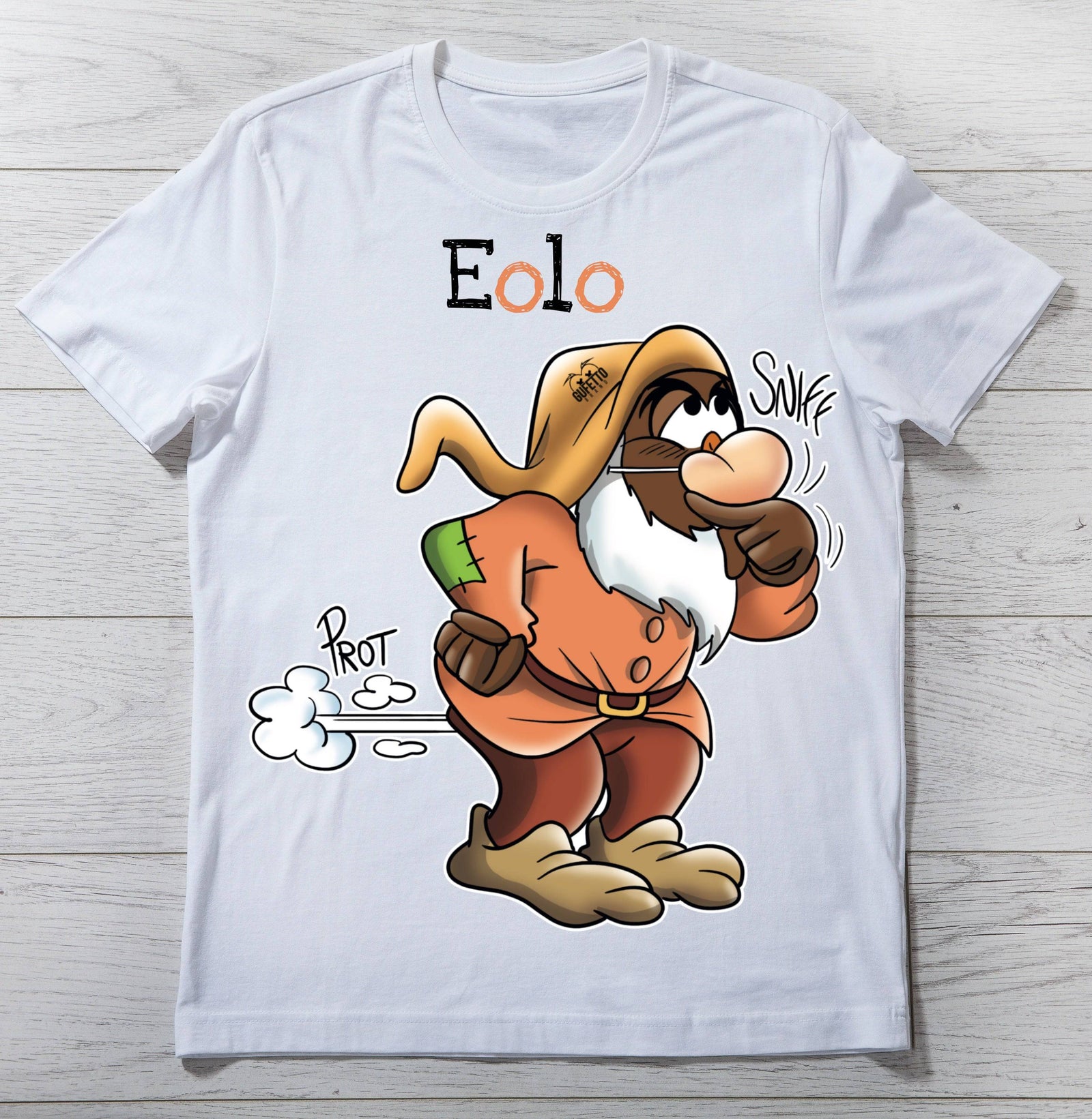 T-shirt Donna Eolo ( E9832 ) - Gufetto Brand 