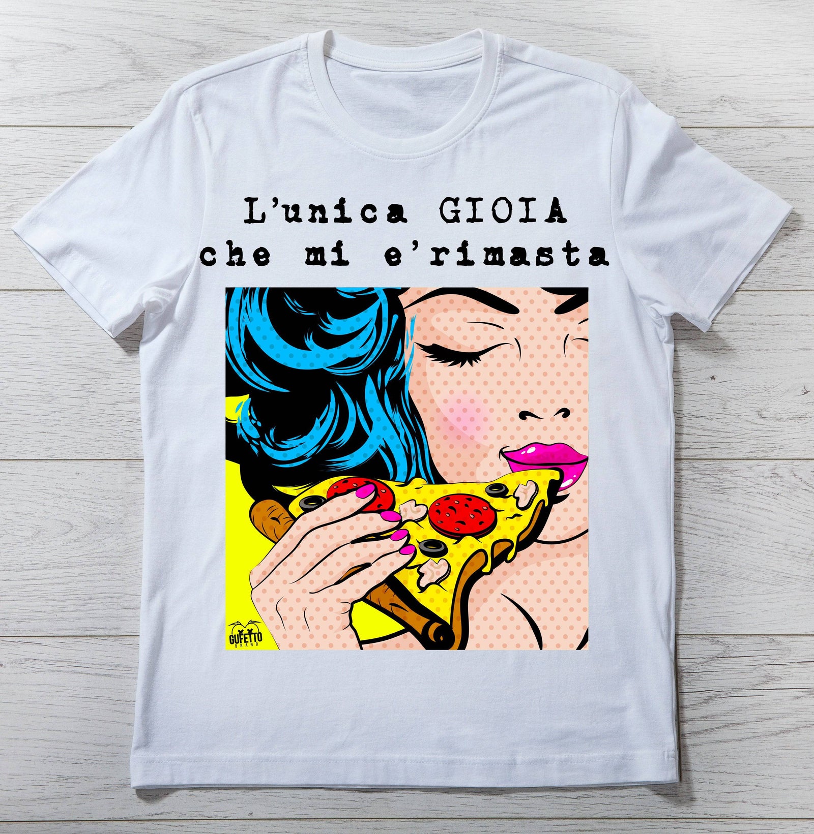 T-shirt Donna GIOIA ( G8521 ) - Gufetto Brand 