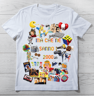 T-shirt Donna Ma che ne sanno i 2000 ( M2000 )