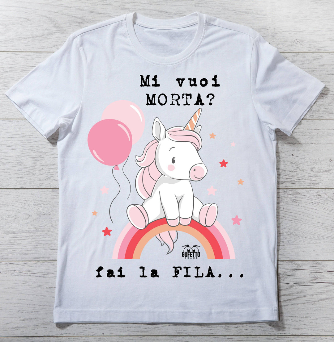 T-shirt Donna MORTA ( M38561 ) - Gufetto Brand 