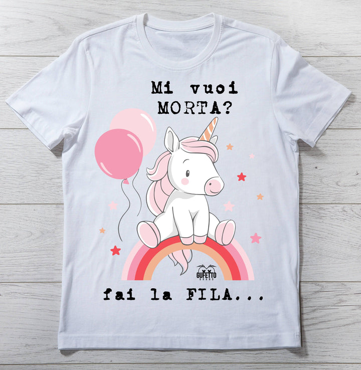 T-shirt Donna MORTA ( M38561 ) - Gufetto Brand 
