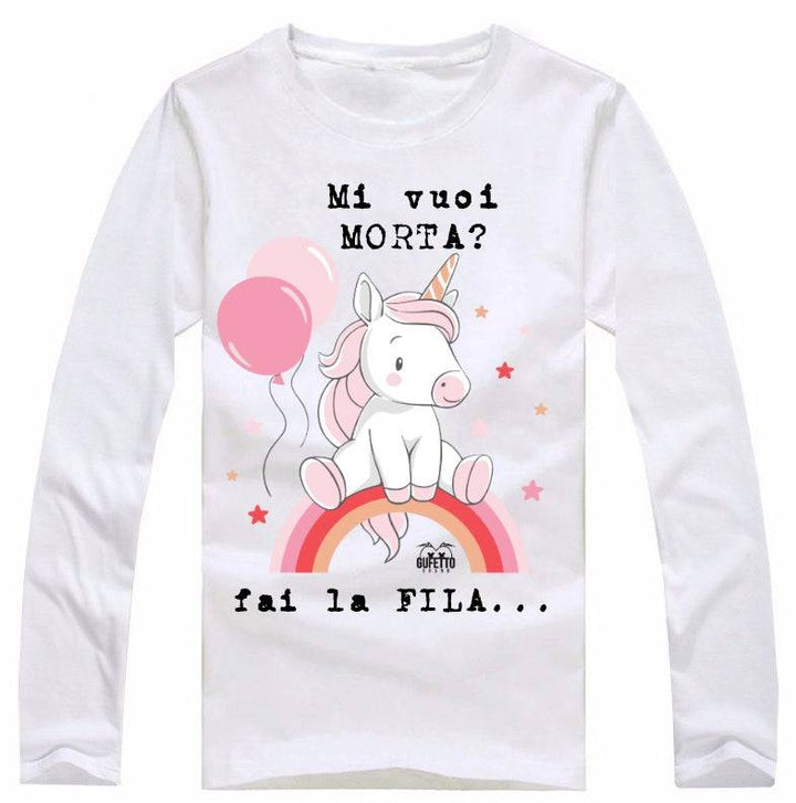 T-shirt Donna MORTA ( M38561 ) - Gufetto Brand 