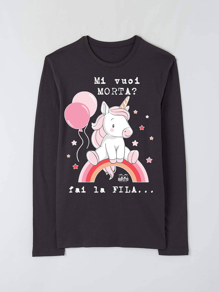 T-shirt Donna MORTA ( M38561 ) - Gufetto Brand 