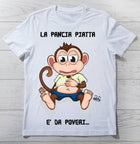 T-shirt Donna PANCIA ( L8103 ) - Gufetto Brand 