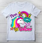 T-shirt Donna  Psyco Unicorn ( X6104 ) - Gufetto Brand 