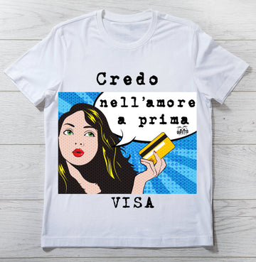 T-shirt Donna VISA ( V5976 )