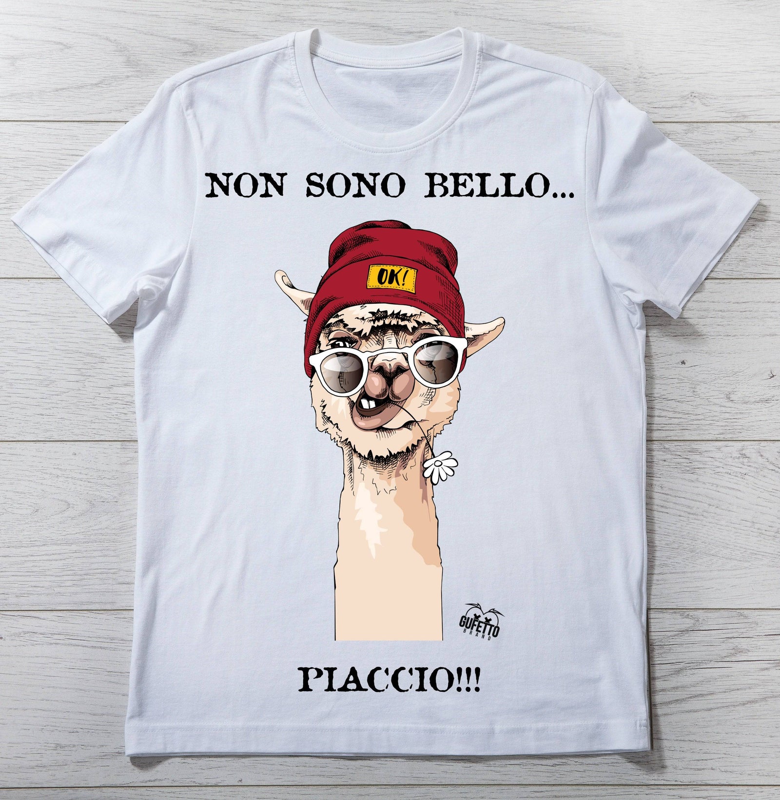 T-shirt Uomo PIACCIO ( J5193 ) - Gufetto Brand 
