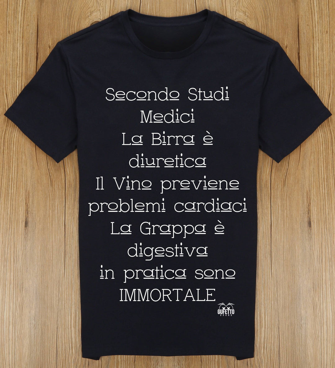 T-shirt Uomo Studi Medici ( S48032 ) - Gufetto Brand 