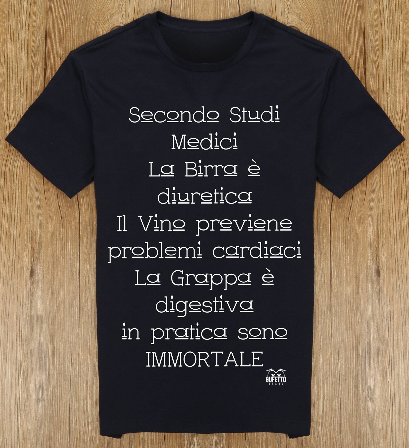 T-shirt Uomo Studi Medici ( S48032 ) - Gufetto Brand 