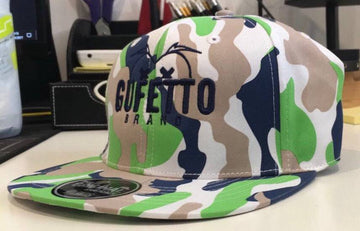 Cappello Gufetto Brand Navy Green