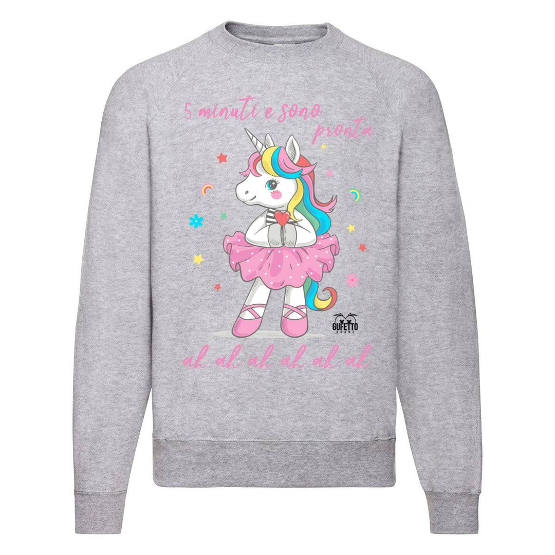 Felpa Classic Donna 5 MIN. ( M63187 ) - Gufetto Brand 