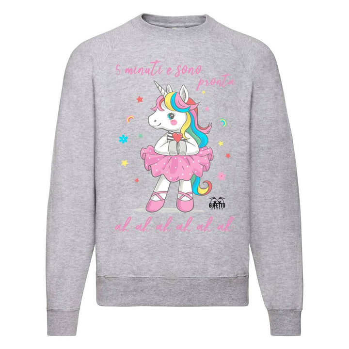 Felpa Classic Donna 5 MIN. ( M63187 ) - Gufetto Brand 