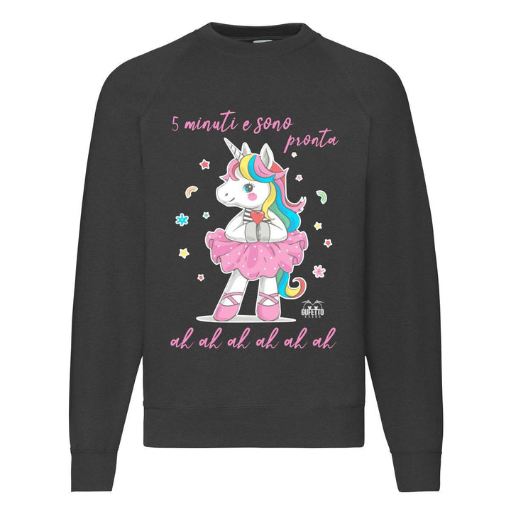 Felpa Classic Donna 5 MIN. ( M63187 ) - Gufetto Brand 