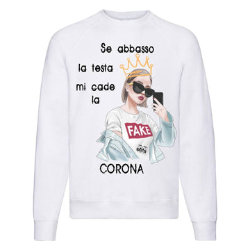 Felpa Classic Donna CORONA ( B5002 )