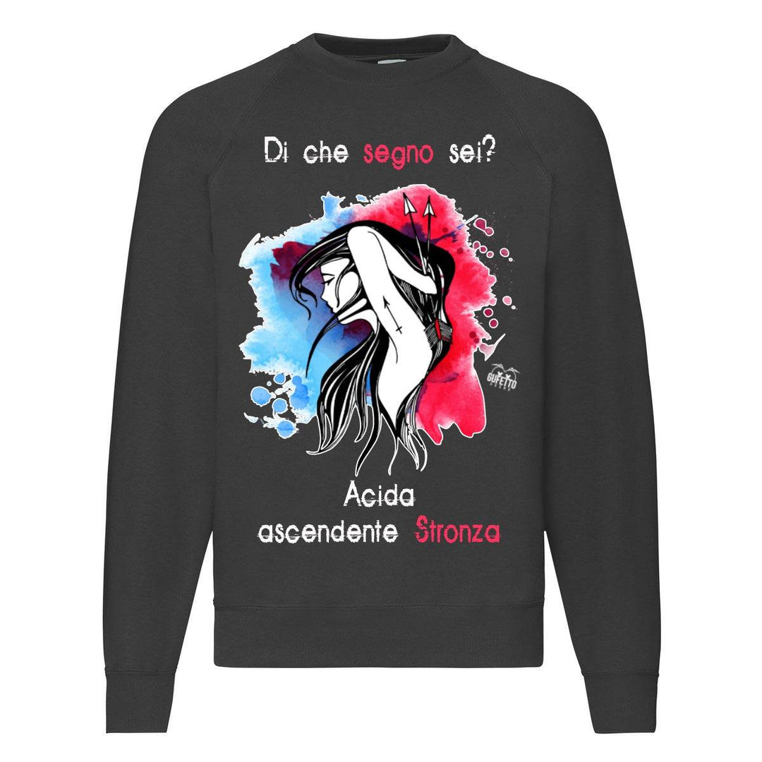 Felpa Classic Donna SEGNO ( S3297 ) - Gufetto Brand 
