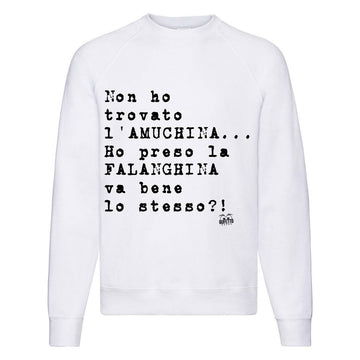 Felpa Classic  Uomo Donna Amuchina ( A8429 )