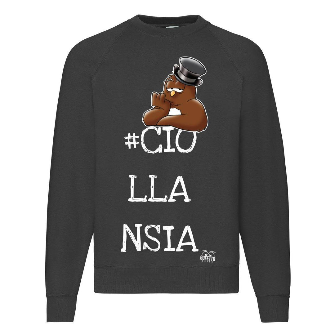 Felpa Classic  Uomo Donna #Ansia ( A4000 ) - Gufetto Brand 