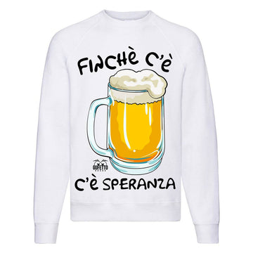 Felpa Classic  Uomo Donna Birra ( W8315 )
