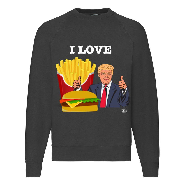 Felpa Classic  Uomo Donna I Love Mc ( T7206 ) - Gufetto Brand 