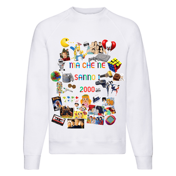 Felpa Classic  Uomo Donna Ma che ne sanno i 2000 ( M2000 )