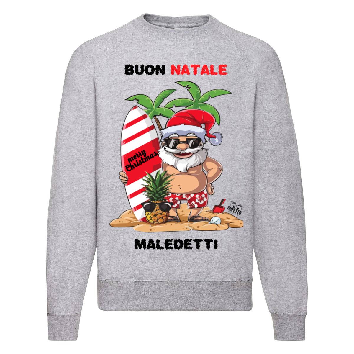 Felpa Classic  Uomo Donna NATALE ( N76174 ) - Gufetto Brand 