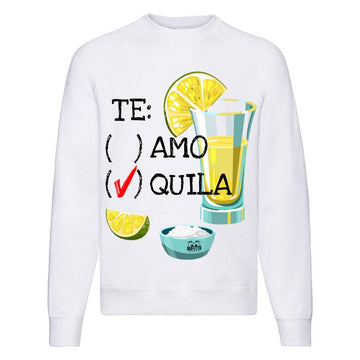 Felpa Classic  Uomo Donna TEQUILA ( T9876 )