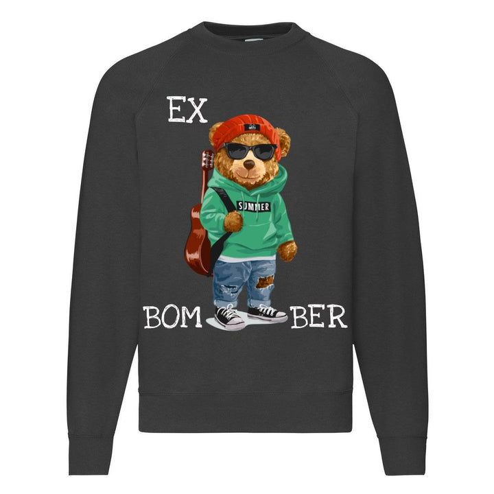 Felpa Classic Uomo EX BOMBER ( E8941 ) - Gufetto Brand 