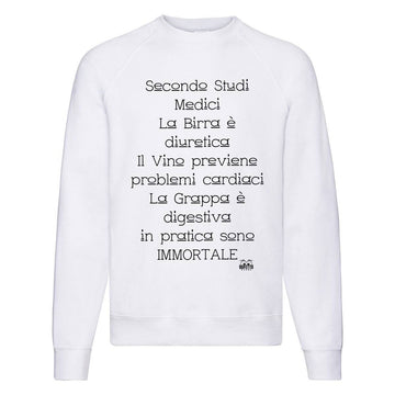 Felpa Classic Uomo Studi Medici ( S48032 )