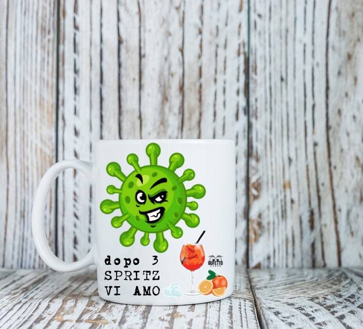 Tazza CORONAVIRUS ( C40712 ) - Gufetto Brand 