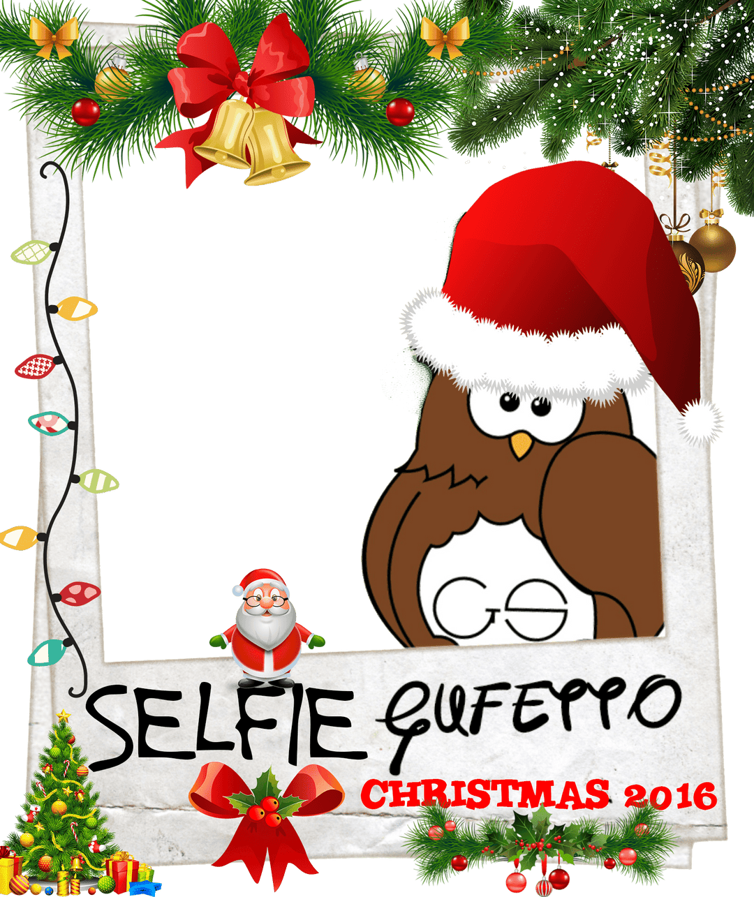 Selfie Gufetto Christmas ( Spedizione Gratuita ) - Gufetto Brand 