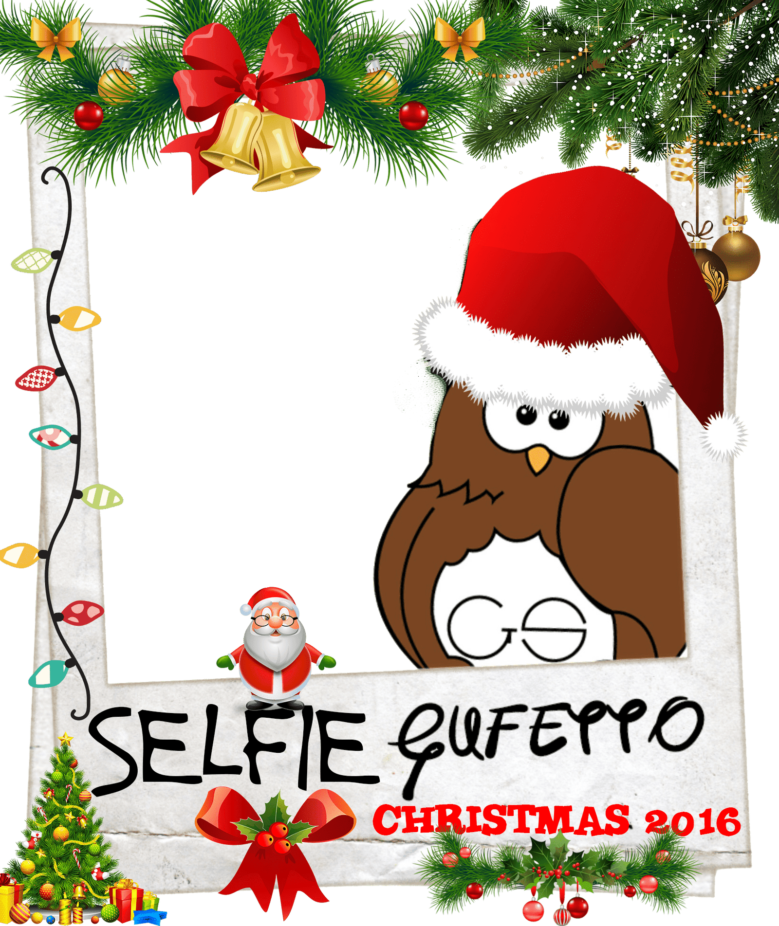 Selfie Gufetto Christmas ( Spedizione Gratuita ) - Gufetto Brand 
