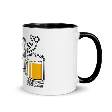 Tazza con interno colorato Birra