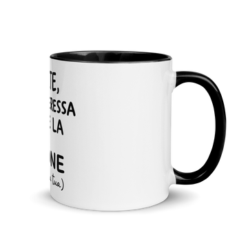 Tazza con interno colorato Opinione