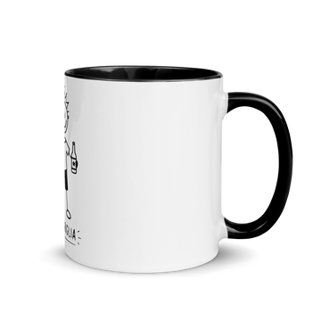 Tazza con interno colorato Stick Re della Griglia