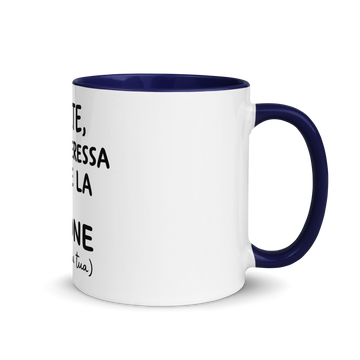 Tazza con interno colorato Opinione