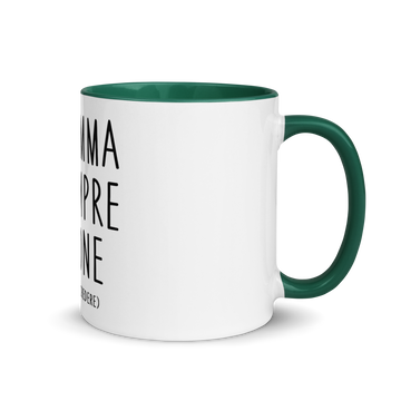 Tazza con interno colorato La Mamma