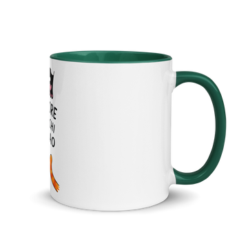 Tazza con interno colorato Miao