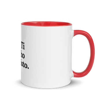 Tazza con interno colorato Ti ho Visto