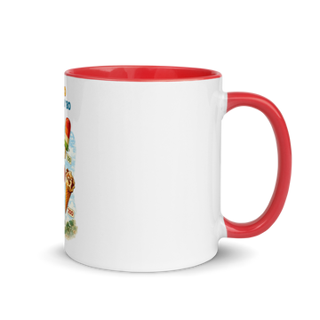 Tazza con interno colorato Io C'ero