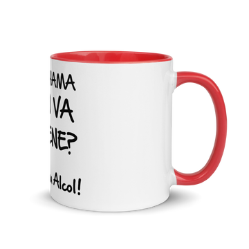 Tazza con interno colorato Alcol