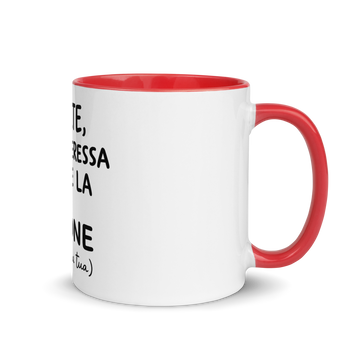 Tazza con interno colorato Opinione