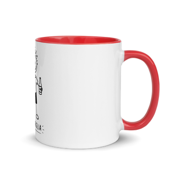 Tazza con interno colorato Stick Re della Griglia