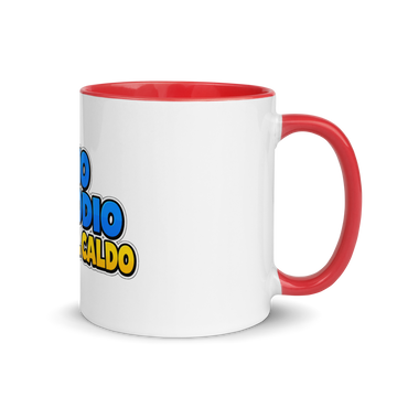 Tazza con interno colorato Io Odio