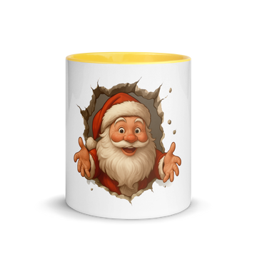 Tazza con interno colorato Babbo