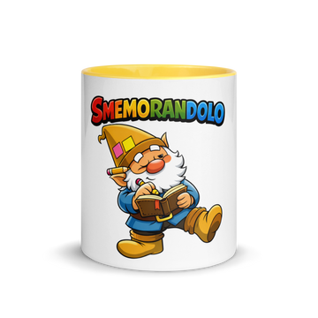 Tazza con interno colorato Smemorandolo