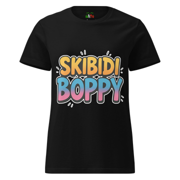 T-shirt morbida basic da donna SkibidiBoppy