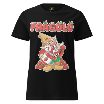 T-shirt morbida basic da donna Fragolo