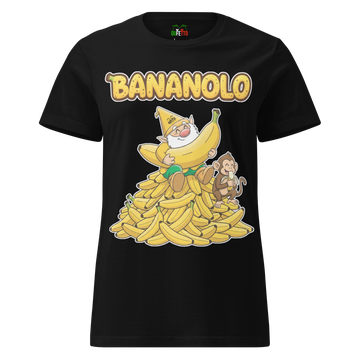 T-shirt morbida basic da donna Bananolo